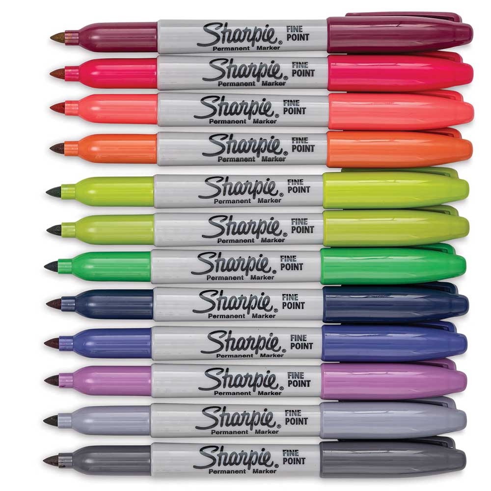 Marcador Permanente Sharpie Cosmic Color Marker Ponta Fina a Unidade Sortido