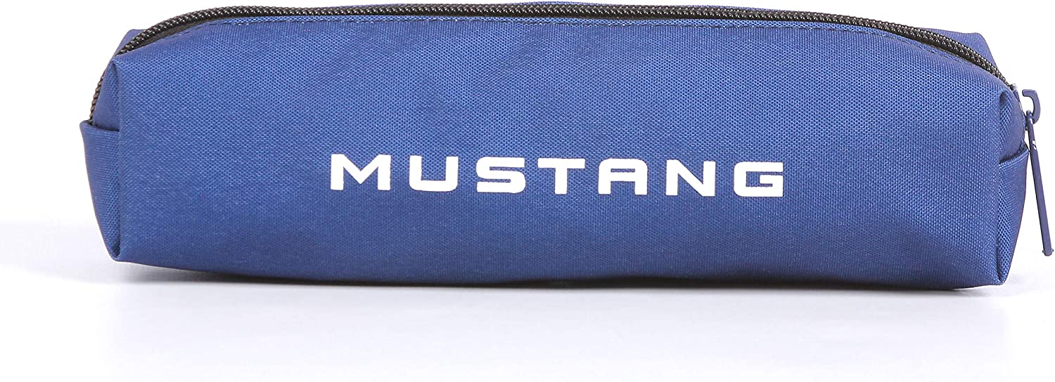 Estojo Escolar DMW Mustang Pequeno Azul