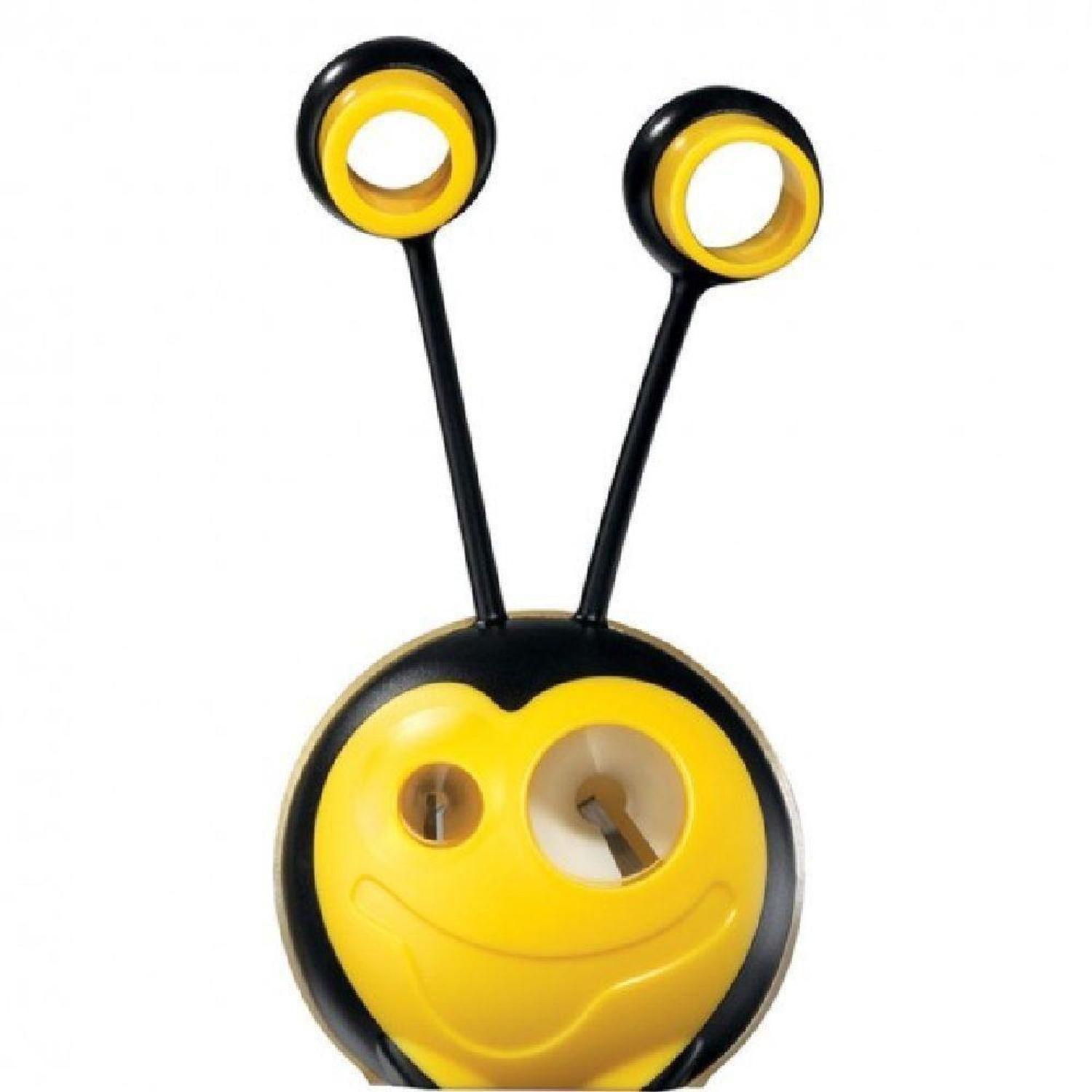 Apontador com Depósito Maped Croc Croc Abelha 2 Furos