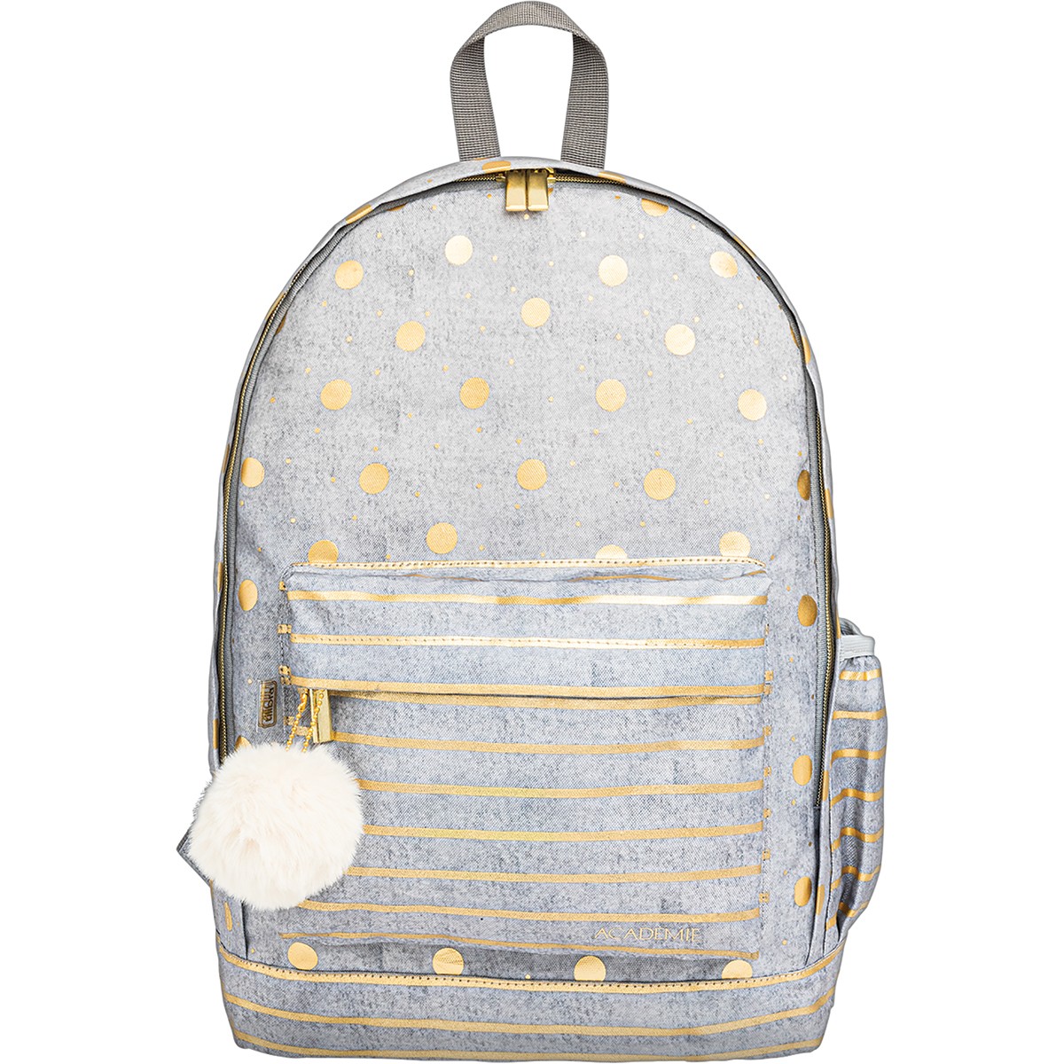 Mochila Tilibra Costas Académie Listras e Poás Material Resistente