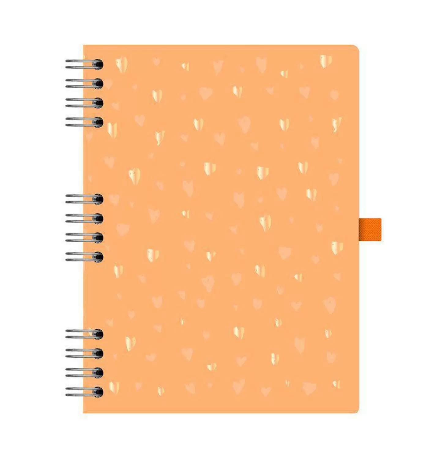 Caderno Ótima 177 Romantic 90 Folhas Pautadas Amarelo