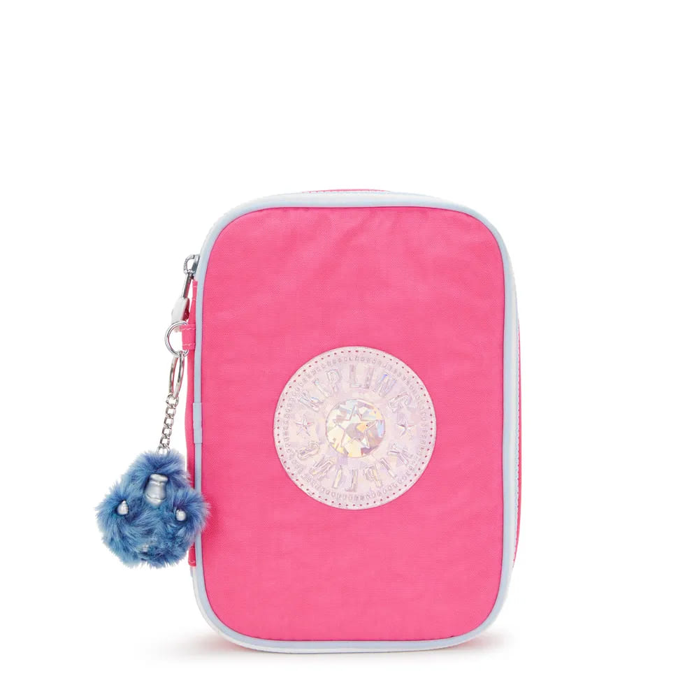 Estojo Kipling Happy Mix Grande Pink