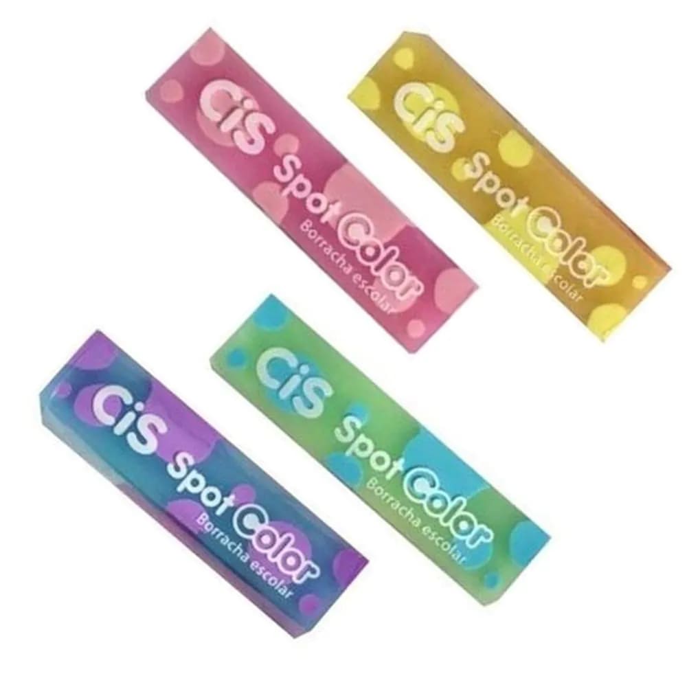 Borracha CIS Spot Unidade Color Sortidas
