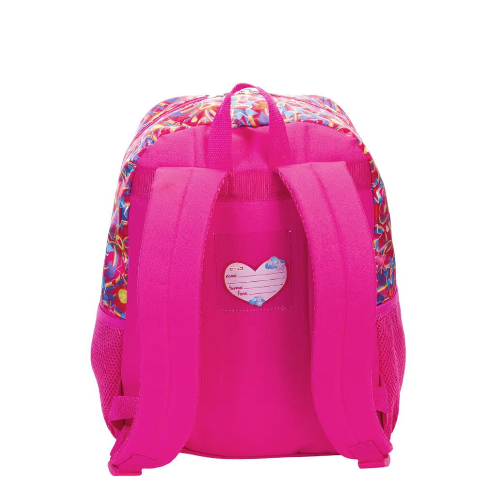 Mochila de Costa Sestini Grande Y Pink Colorido