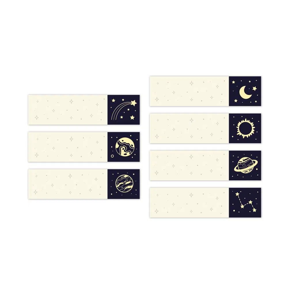 Marcador de Paginas TRIS Holic Cosmos 7x20 140 Folhas