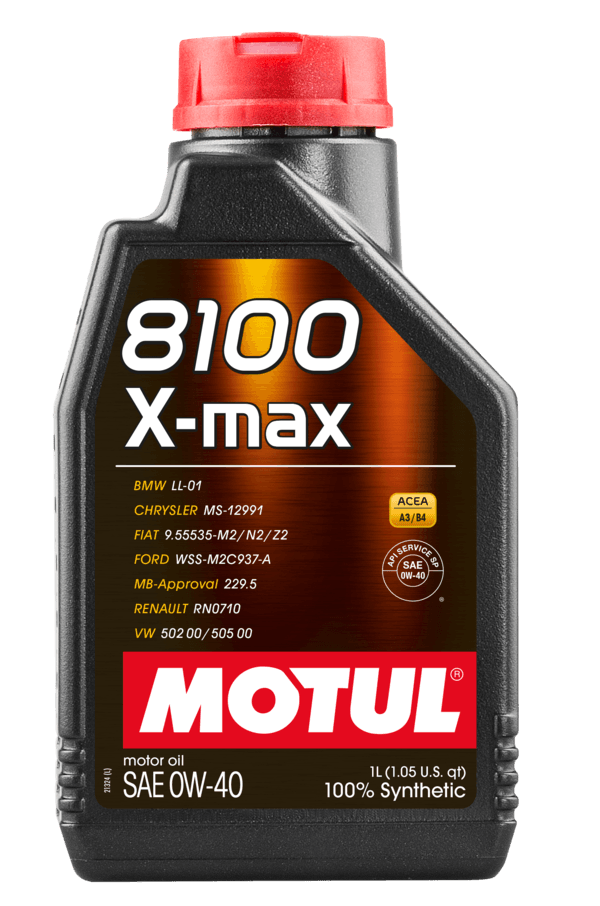 Óleo Para Motor de Carro MOTUL 8100 X-MAX 0W-40 1L 104531