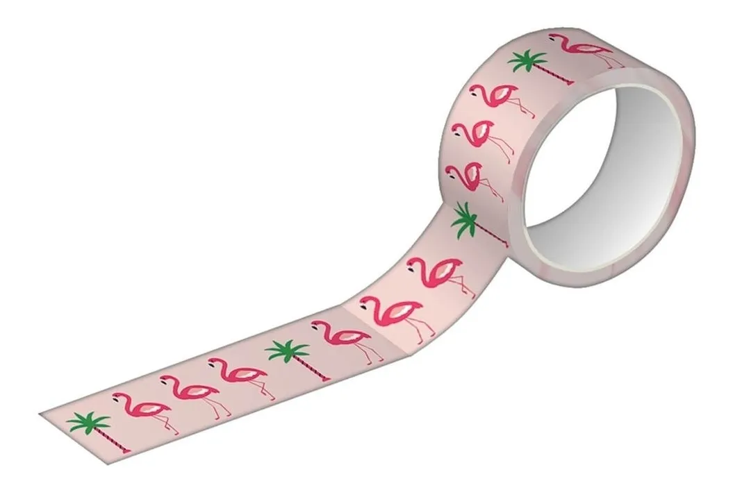 Fita Adesiva Tilibra Washi Tape Estampada 15mm x 10m Sortidas