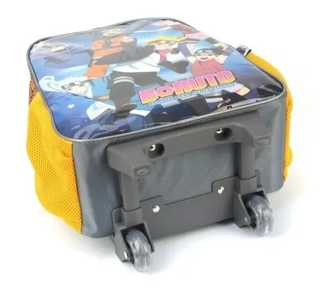 Mochila com Rodinha Naruto Boruto Lançamento Médio