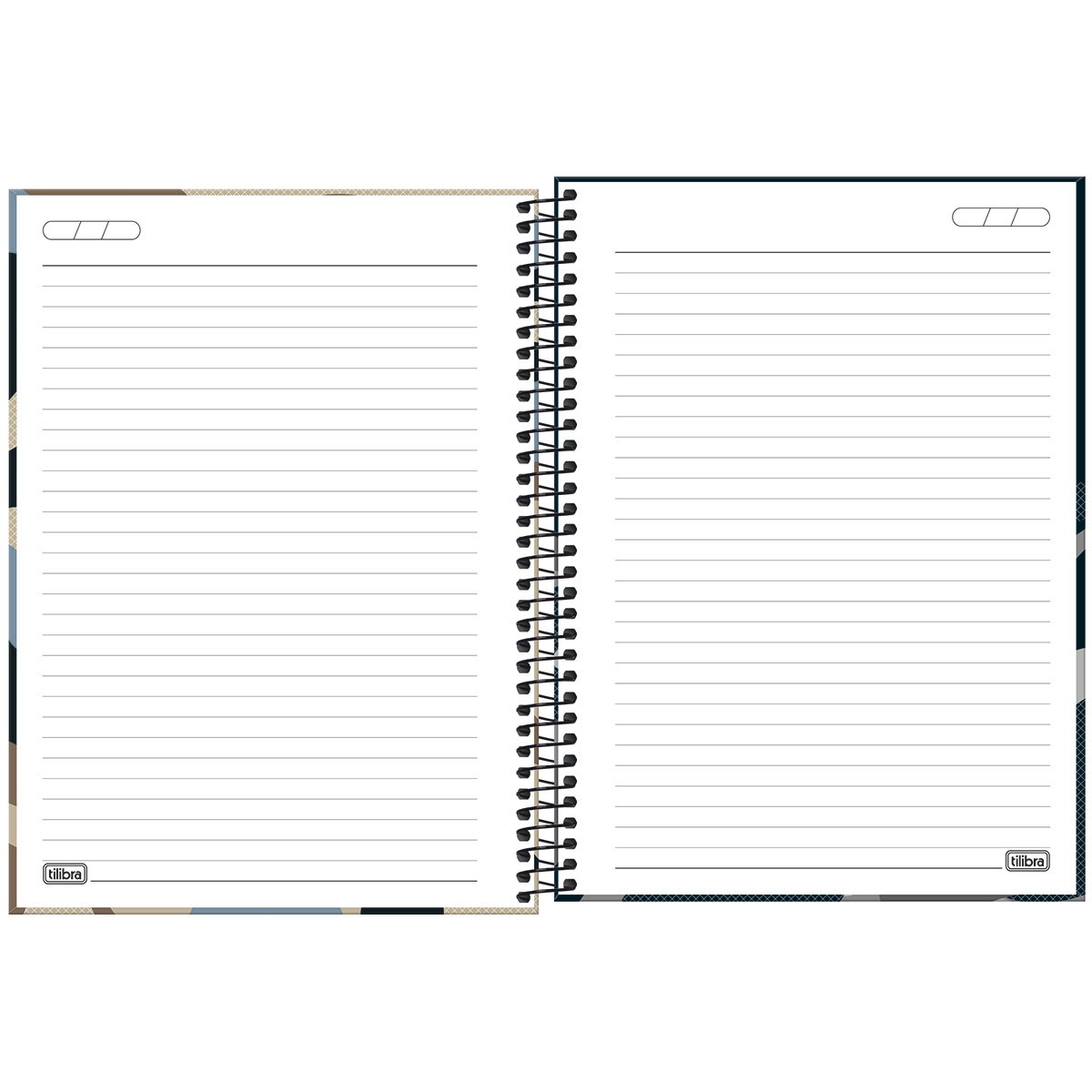 Caderno Universitário Tilibra Connect Hide Capa Dura 256 Folhas 16 Matérias Sortido