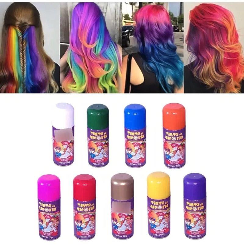 Tinta da Alegria Spray Colorido 150 ml Carnaval Rosa