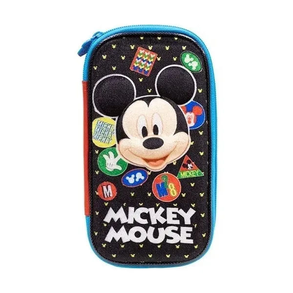 Estojo Escolar Xeryus Especial Mickey y1 com Ziper