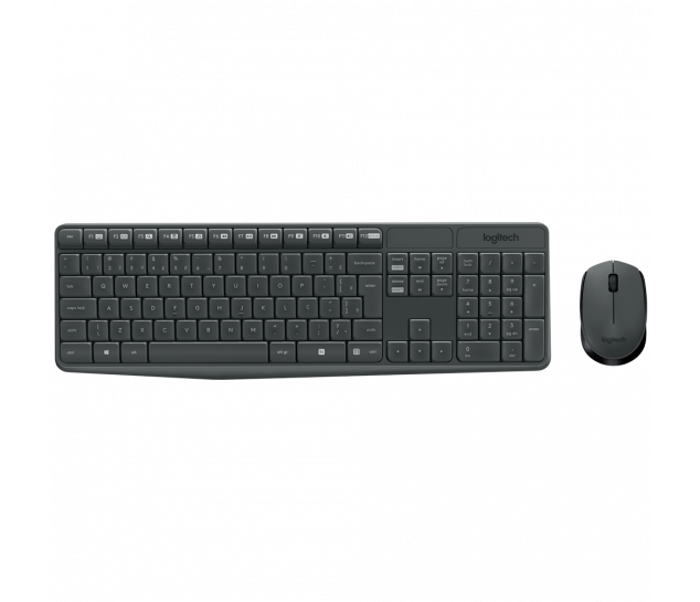 Teclado e Mouse sem fio Logitech MK235