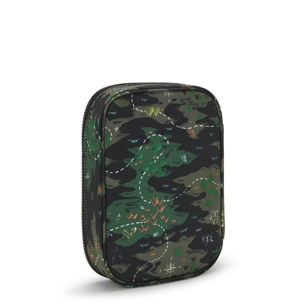 Estojo Kipling Camo Treasure Grande Estampado