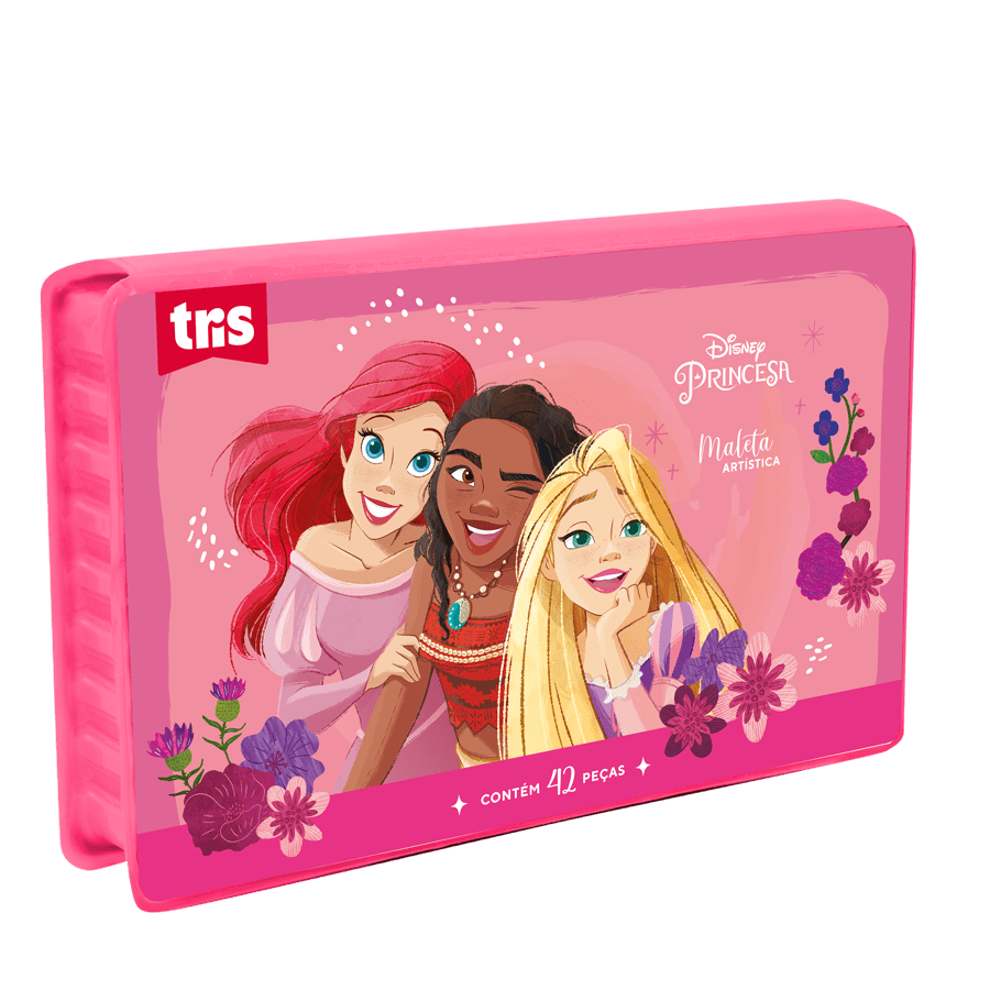 Maleta Molin Pintura Princesas 42 Peças