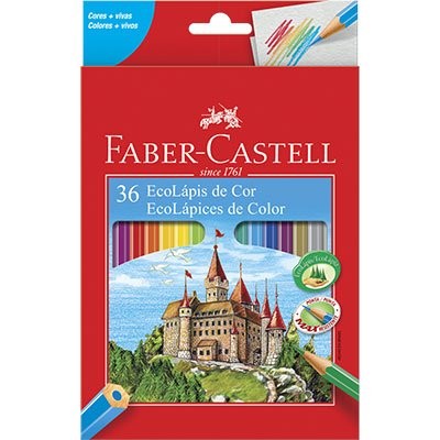Lápis de Cor Faber Castell Grande 36 Cores