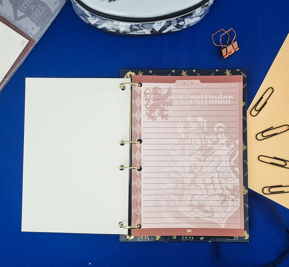 Fichário DAC Colegial Harry Potter 144 Folhas sem Lombo