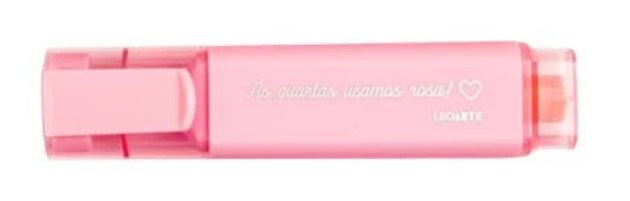 Marca Texto Pink Vibes Leo e Leo Cores