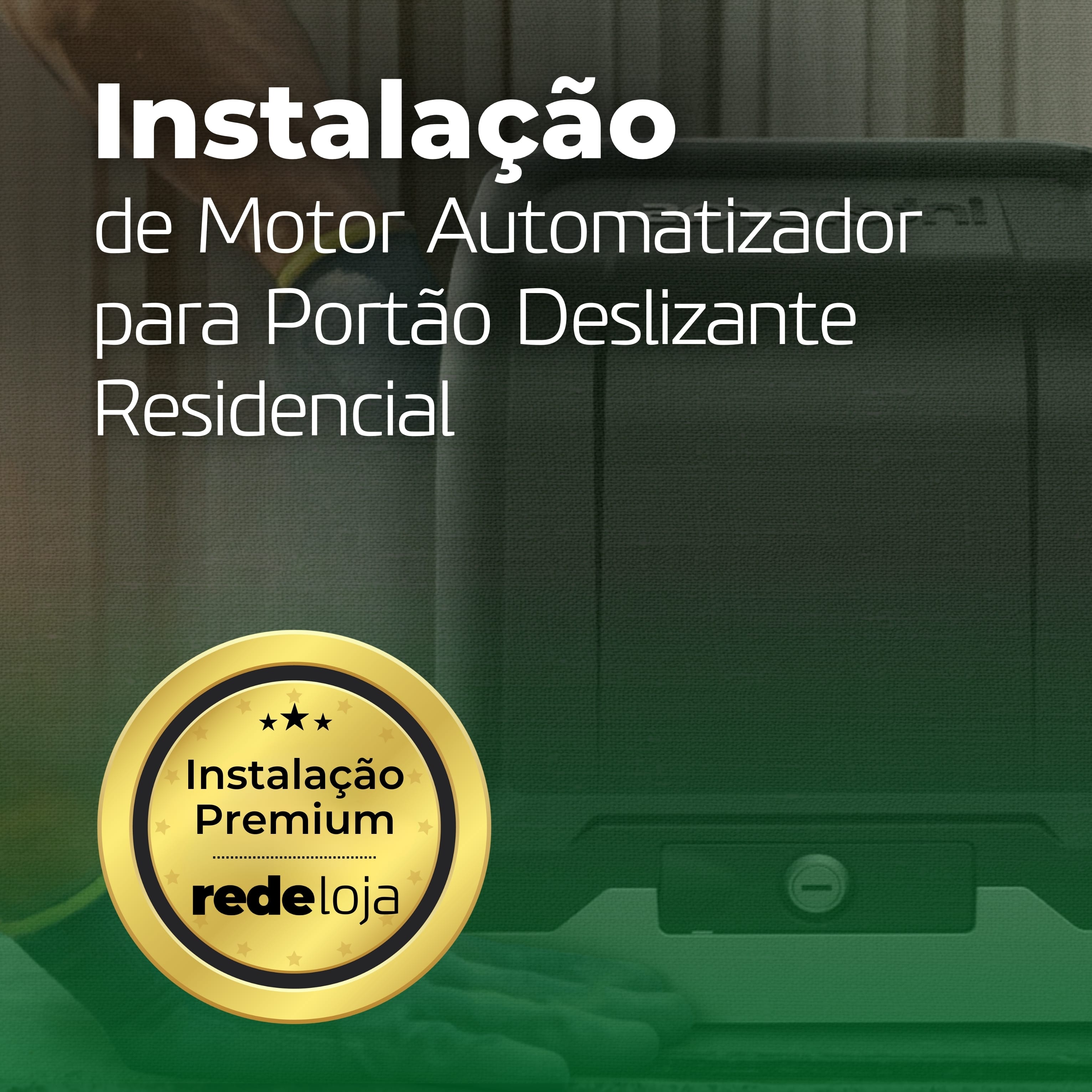 Instalação de Motor Automatizador para Portão Deslizante Residencial