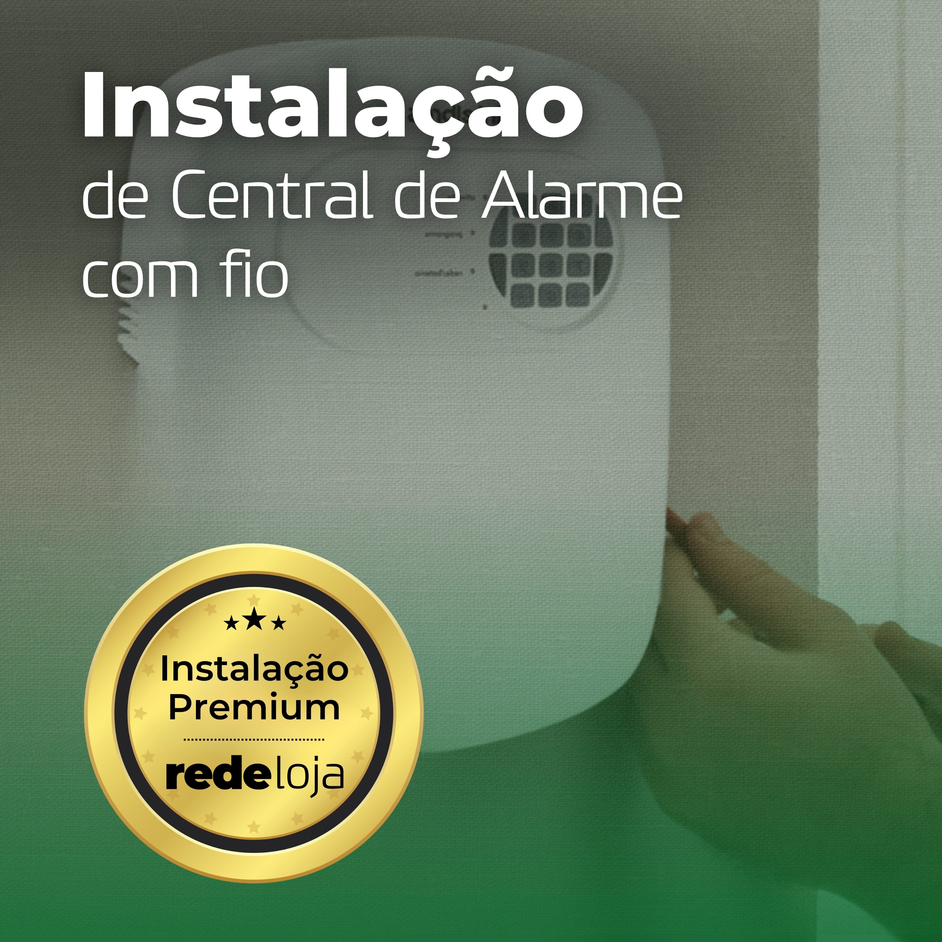 Instalação de Central de Alarme com fio