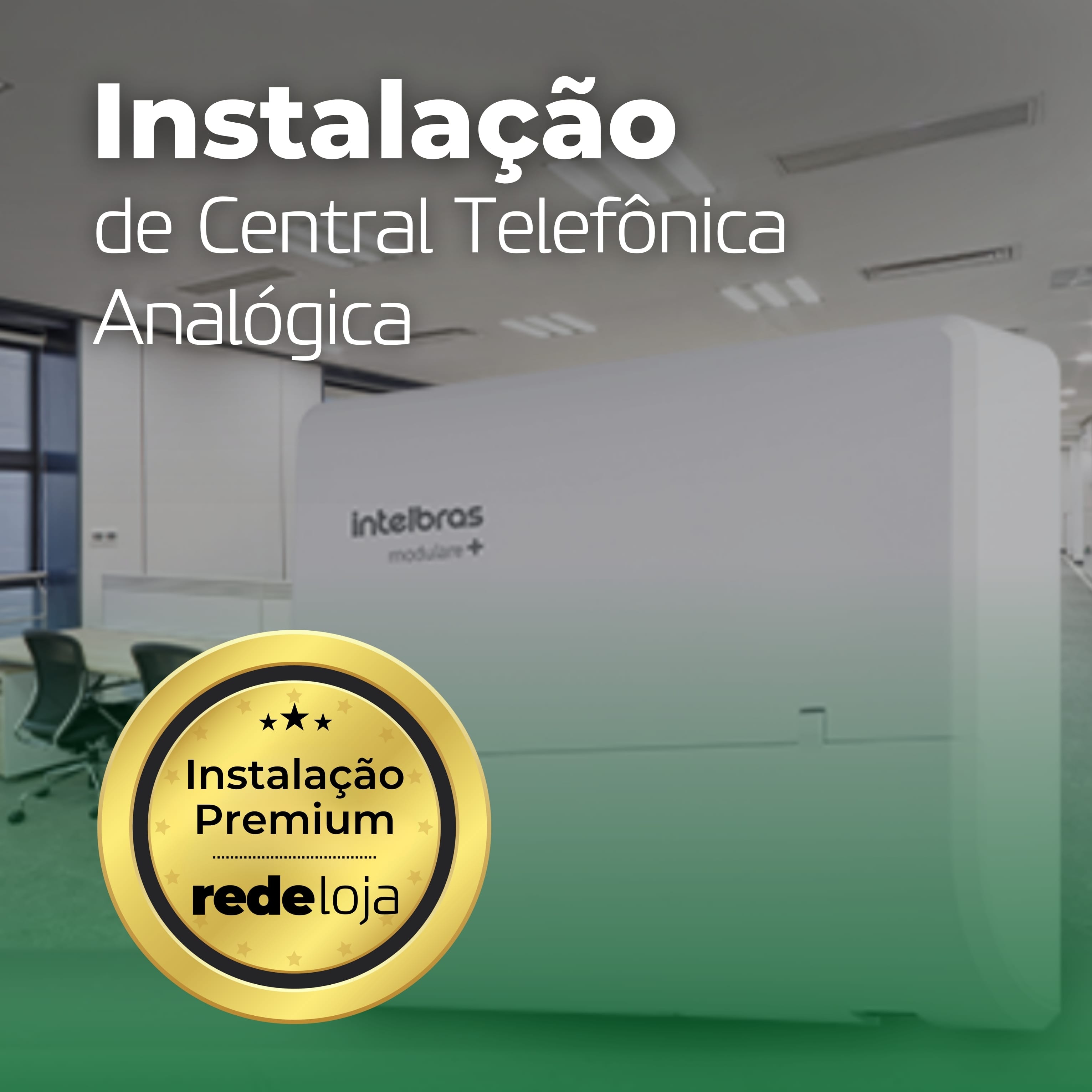 Instalação de Central Telefônica Analógica