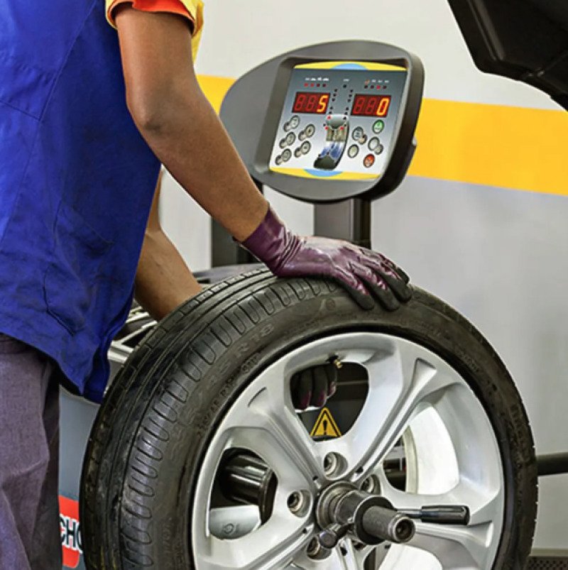 Balanceamento de Rodas Veículo de Passeio